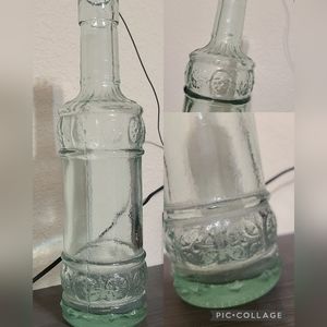 Spanish Glass Stubby Bottle